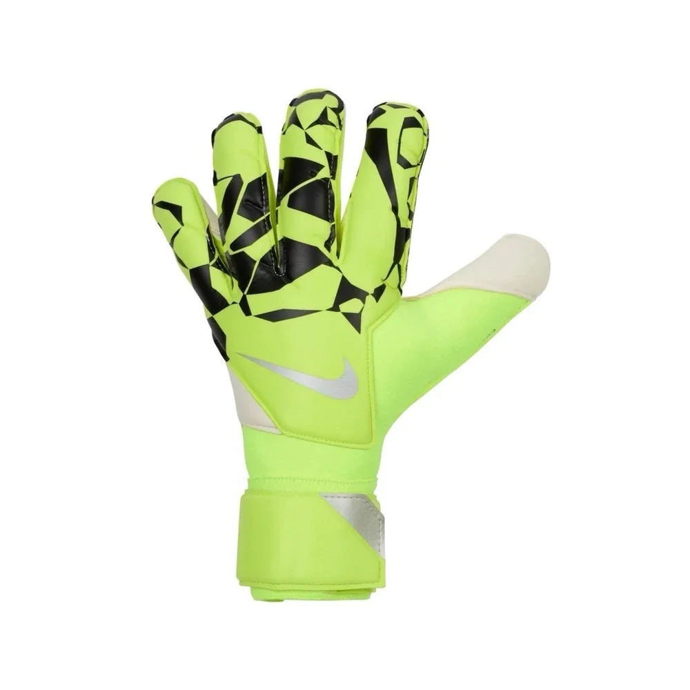 NIKE Grip3 Goalkeeper Soccer Gloves Yellow Black Men's 10 *NEW* HQ0256-702 $72 - Picture 1 of 8